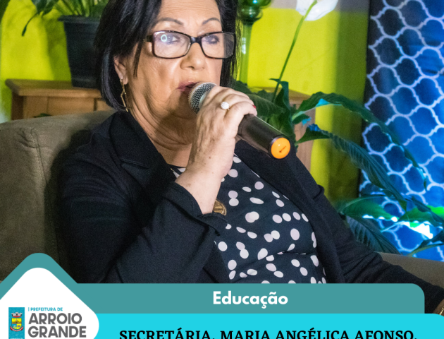 Entrevista- Secretária Maria Angélica Afonso