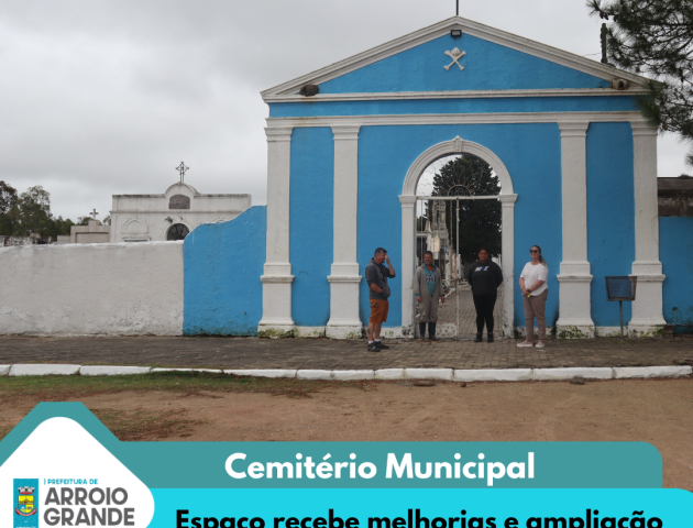 Reforma e ampliação no Cemitério Municipal