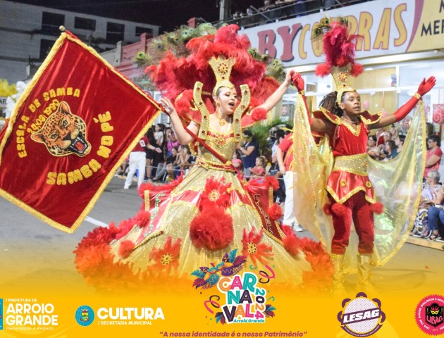 Samba no Pé é Campeã do Carnaval de Arroio Grande