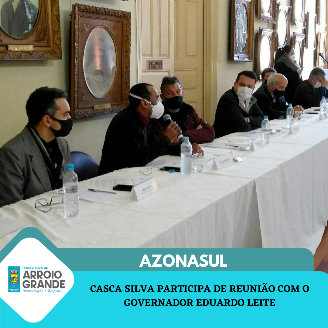 Reunião da AZONASUL com o Governador Eduardo Leite